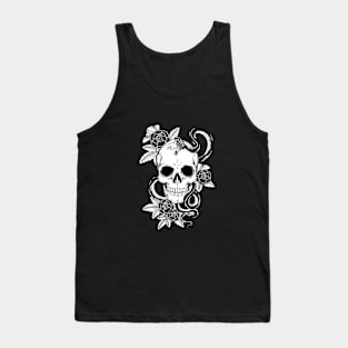 snake and rose Tank Top